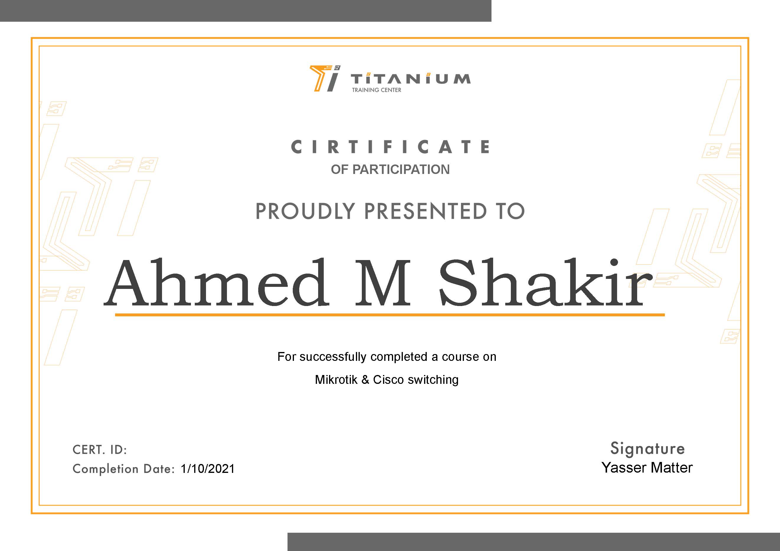 Mikrotik & Cisco Switching