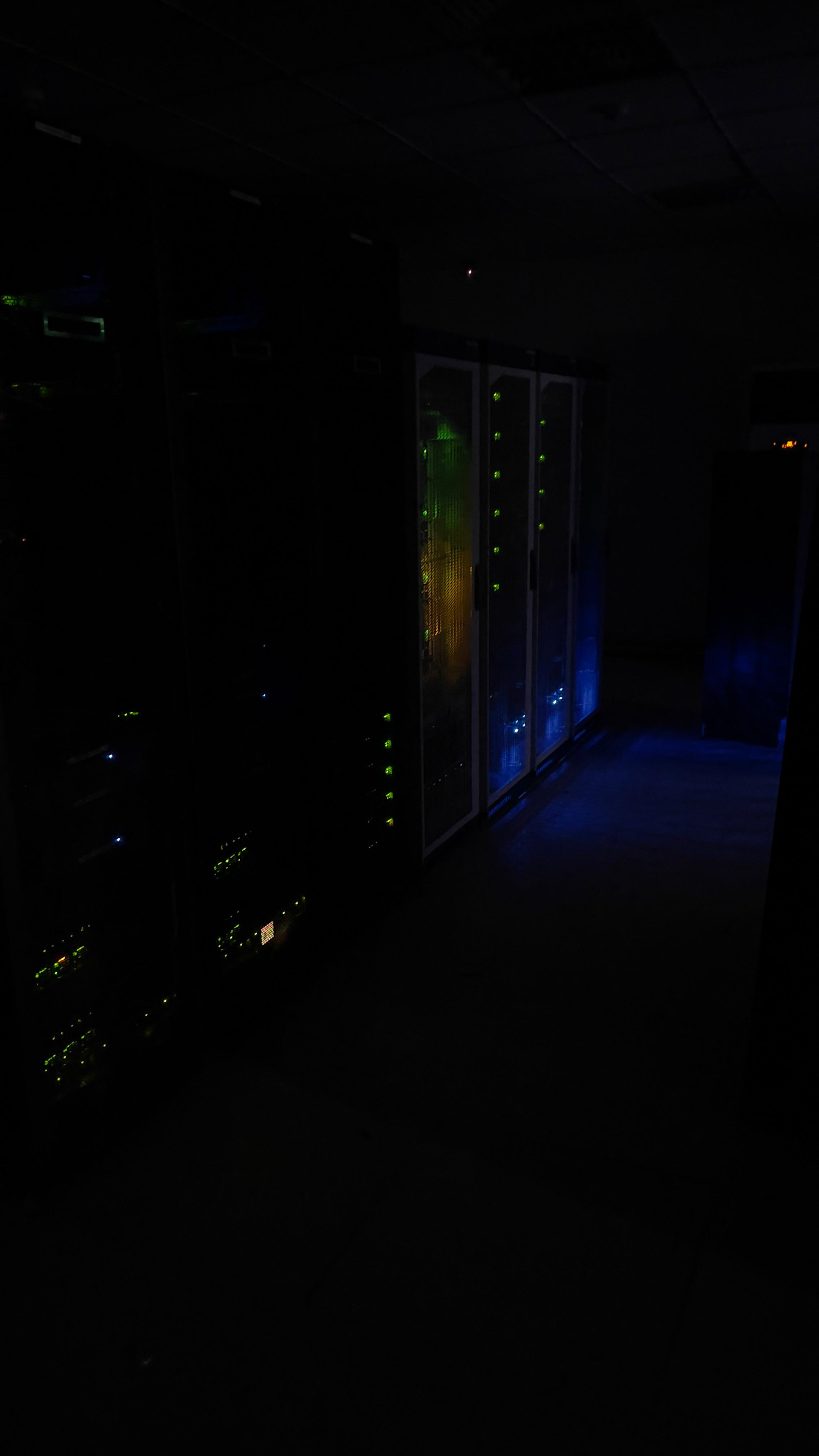 Server Racks in the Dark